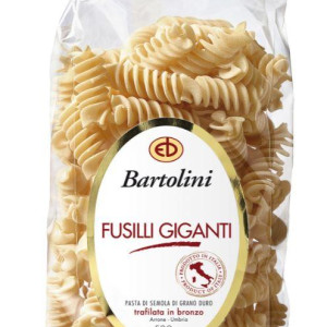 FUSILLI GIGANTI PASTA DI SEMOLA DI GRANO DURO