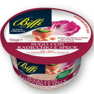 SUGO FRESCO CON RADICCHIO E SPECK BIFFI 150 GR