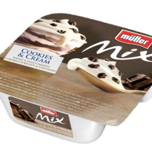 MIX COOKIES & CREAM CHANTILLY E GRANELLA CIOCC. 150 GR